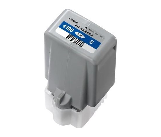CANON Zásobník inkoustu PFI-4100 pro imagePROGRAF PRO-1100, Blue (80ml)