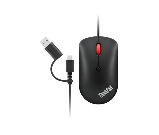 LENOVO myš drátová ThinkPad USB-C Wired Compact Mouse