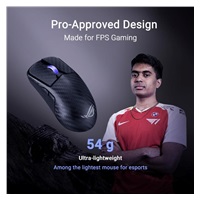 ASUS Herní myš ROG Harpe Ace Extreme, Bezdrátová BT, RF 2.4GHz, černá