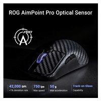 ASUS Herní myš ROG Harpe Ace Extreme, Bezdrátová BT, RF 2.4GHz, černá