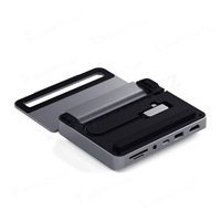 Satechi Aluminium Stand & Hub USB-C PD 60W 4K HDMI 60Hz, vesmírně šedá