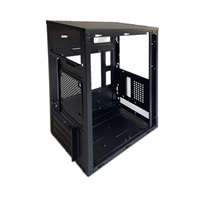 EUROCASE skříň MC MF-320B, Micro Tower, 1xUSB-C, 2xUSB 3.0, 2x audio, bez zdroje