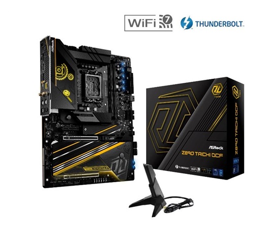 ASRock MB Sc LGA1851 Z890 TAICHI OCF, Intel Z890, 4xDDR5, 2xThunderbolt, WI-FI