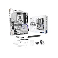 ASRock MB Sc LGA1851 Z890 PRO RS WIFI WHITE, Intel Z890, 4xDDR5, 1xHDMI, WI-FI
