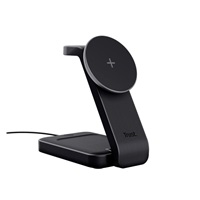 TRUST Bezdrátová nabíječka 3v1 Viro, pro IPhone, Apple Watch a Airpods, černá