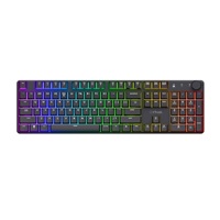 TRUST Herní klávesnice GXT 868 TORIX, Bezdrátová RF 2.4GHz, USB-C, US