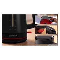 Bosch MyMoment TWK3M123 rychlovarná konvice, 2400 W, 1.7 l, černá