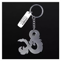 Konix Dungeons & Dragons "3D Logo" Metal Keychain