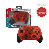 Hyperkin Armor3 NuChamp Wireless Game Controller For Nintendo Switch®/Nintendo Switch® Lite (Ruby Red)