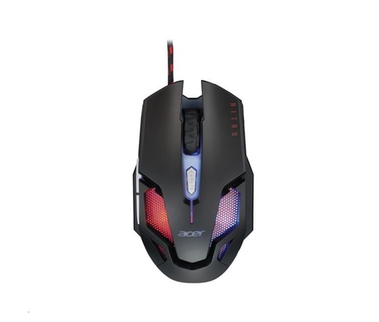 ACER Myš, Nitro Gaming Mouse II - herní myš optická, černá