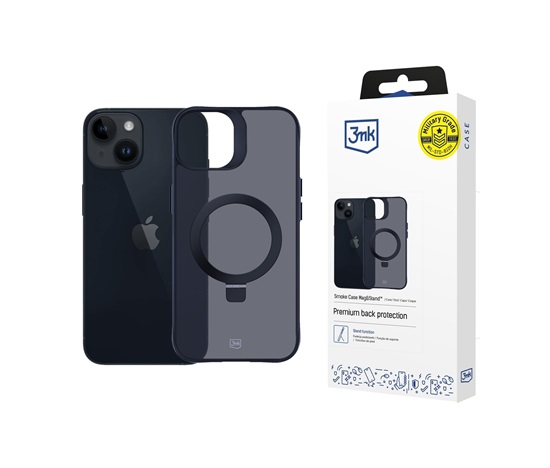 3mk Smoke Case Mag&Stand pro Apple iPhone 13/14