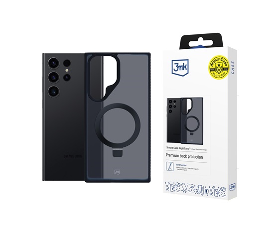 3mk Smoke Case Mag&Stand pro Samsung Galaxy S24 ultra