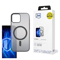 3mk ochranný kryt Frosty MagCase Black pro Apple iPhone 12/12 Pro