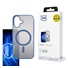 3mk Frosty MagCase Blue pro Apple iPhone 16 Plus