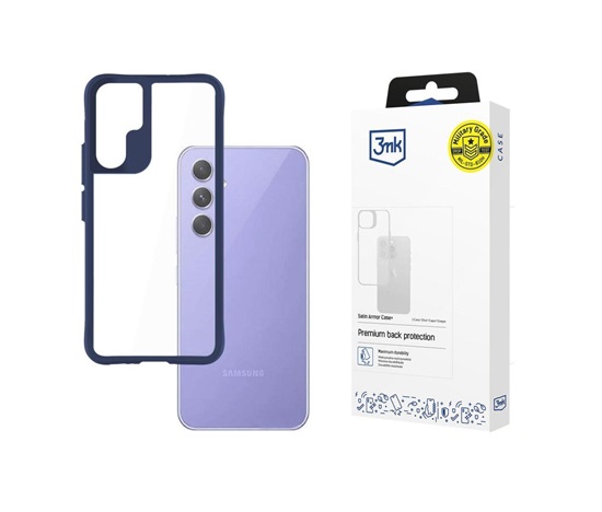 3mk Satin Armor Case+ Blue pro Samsung Galaxy A54 5G