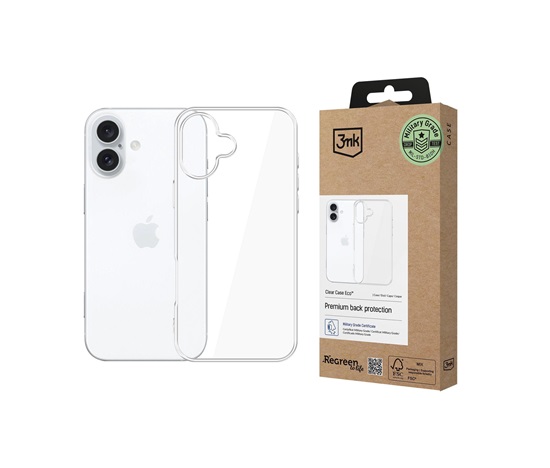 3mk Clear Case Eco pro Apple iPhone 16