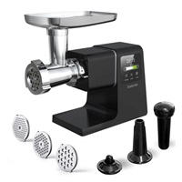 Salente MeatPlus mlýnek na maso s dotykovým displejem, černá