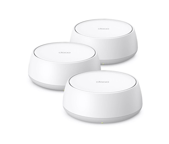 TP-Link Deco BE25(3-pack) WiFi7 Mesh (BE3600,2,4GHz/5GHz,2x2,5GbELAN/WAN)