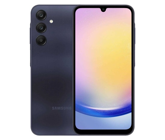 Samsung Galaxy A25 (A256), 6/128 GB, 5G, černá, CZ distribuce