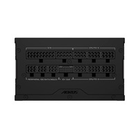 GIGABYTE zdroj AE1000PM PG5, 1000W, 80+ Platinum, 120mm fan, černá