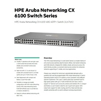 HPE Aruba Networking CX 6100 48G 4SFP+ Switch RENEW JL676AR#ABB
