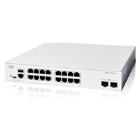 Cisco Catalyst switch C1300-16T-2G (16xGbE,2xSFP,fanless) - REFRESH