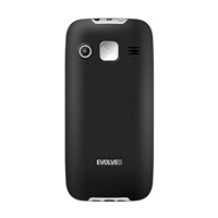 EVOLVEO EasyPhone XR, mobilní telefon pro seniory s nabíjecím stojánkem, černá