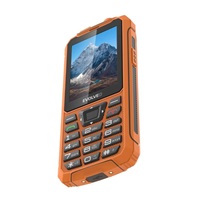 EVOLVEO StrongPhone Z6, vodotěsný odolný Dual SIM telefon, oranžová