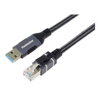 PremiumCord Ethernetový kabel USB3.2 na LAN RJ45 10/100/1000, 3m