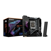 GIGABYTE MB Sc LGA1851 Z890I AORUS ULTRA, Intel Z890, 4xDDR5, 1xDP, 1xHDMI, 1xThunderbolt, WiFi, mITX