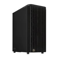 ASUS case PROART PA401 WOOD METAL, Mid Tower, ATX, 1xUSB-C Gen2x2, 2xUSB 3.0, 2x 160mm Fan, 1x 120mm Fan, černá