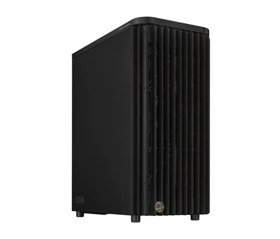 ASUS case PROART PA401 WOOD METAL, Mid Tower, ATX, 1xUSB-C Gen2x2, 2xUSB 3.0, 2x 160mm Fan, černá