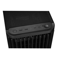 ASUS case PROART PA401 WOOD METAL, Mid Tower, ATX, 1xUSB-C Gen2x2, 2xUSB 3.0, 2x 160mm Fan, 1x 120mm Fan, černá