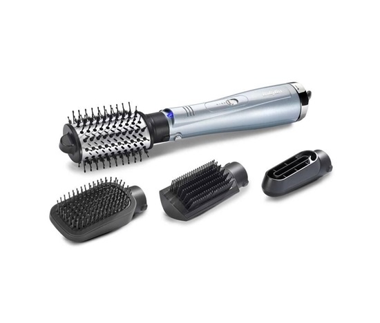 BaByliss AS774E kulmofén, 1000 W, 2 teploty, ionizace, 4 nástavce, modrá