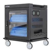 MANHATTAN nabíjecí vozík na notebooky - 32 míst, 32 portů, Až 15,6" - EU Zásuvka