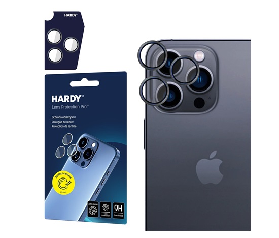 3mk Hardy Lens Protection Pro pro iPhone 16 Pro /16 Pro Max Black