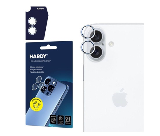 3mk Hardy Lens Protection Pro pro iPhone 16/16 Plus Silver