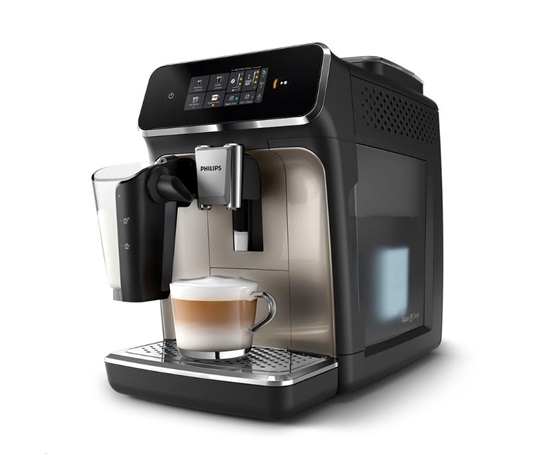 Philips Series 2300 LatteGo automatický kávovar, 1500 W, 15 bar, vestavěný mlýnek, mléčný systém