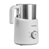 Orava elektrický zpěňovač mléka, 500 W, 4 volitelné programy, 350 ml, bílá