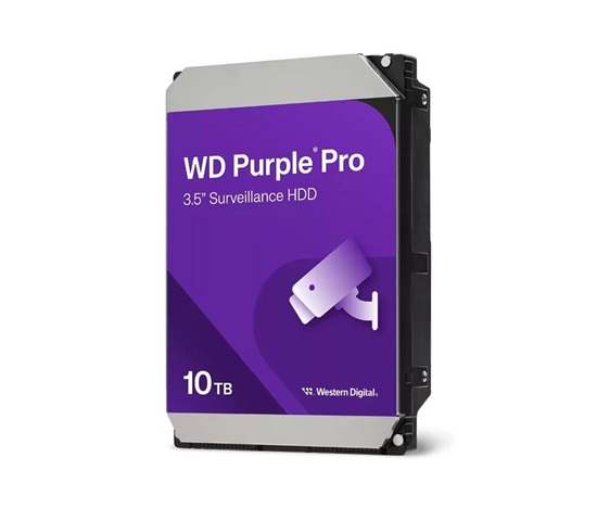 WD PURPLE PRO WD102PURP 10TB, SATA III 3.5", 512MB 7200RPM, 272MB/s, CMR