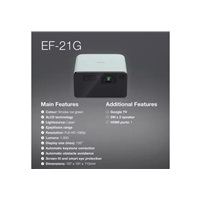 EPSON projektor EF-21G ,Full HD, 5.000.000:1, USB-A, USB-B Mini, HDMI, Miracast, 3,5mm Jack, 2x 5W repr
