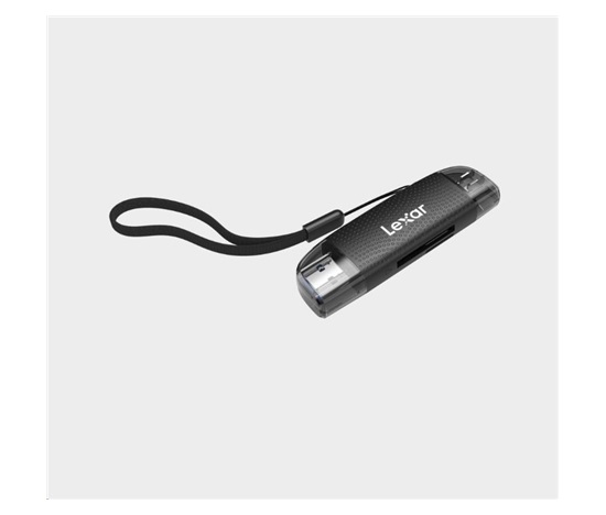 Lexar Cardreader Dual Slot USB-A/C (LRW310X) Supports microSD and SD cards (USB 3.1)