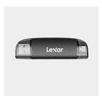 Lexar Cardreader Dual Slot USB-A/C (LRW310X) Supports microSD and SD cards (USB 3.1)