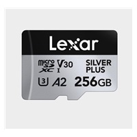 Lexar microSDXC Professional SILVER Plus UHS-I/U3/A2/4K R205/W150 (V30) 256GB