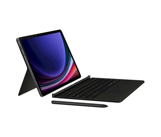 Samsung pouzdro s klávesnicí EF-DX725UBE pro Galaxy Tab S9/S9 FE, černá