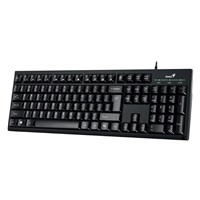 GENIUS set klávesnice+myš KM-100SE/ Drátový set/ Copilot/ USB/ černá/ CZ+SK layout