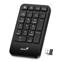 GENIUS Numerická klávesnice NumPad 1000/ Bezdrátová 2.4GHz/ Copilot/ černá