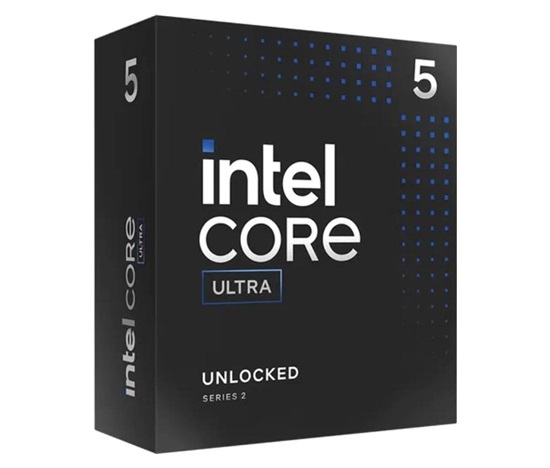 CPU INTEL Core Ultra 5 - 245K, až 5.2GHz, 24MB L3, LGA1851, Intel Graphics, BOX (bez chladiče)