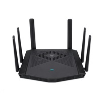 Acer Router Predator Connect W6x - Wifi 6 router, black, 802.11 a/b/g/n/ac/ax 2.4 GHz / 5 GHz, 4x4 MU MIMO