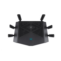 Acer Router Predator Connect W6x - Wifi 6 router, black, 802.11 a/b/g/n/ac/ax 2.4 GHz / 5 GHz, 4x4 MU MIMO